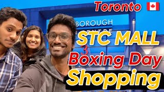 Boxing day sales in Toronto  STC mall 🇨🇦 [upl. by Aenal51]