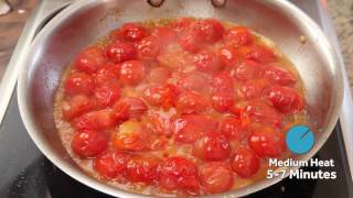 Quick and Easy Pasta With Cherry Tomato Sauce [upl. by Aileek]