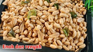 CARA MUDAH BIKIN KACANG BAWANG RENYAH DAN GURIH BANGET [upl. by Liagibba]