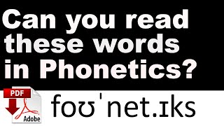 Phonetic Exercises  Find the word written in phonetic transcription  Easy English Lesson [upl. by Aivekal]