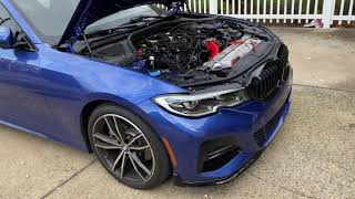 BMW G20 MST Performance Intake Install [upl. by Mroz]