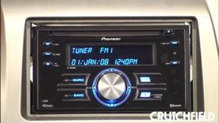 Pioneer FHP8000BT CD Receiver  Crutchfield Video [upl. by Pontius]