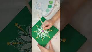 Dot art mandala tutorial on my YouTube channel Love Mandala art dotart mandala [upl. by Encratia]