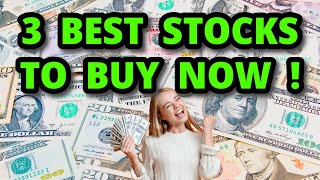 3 Best Stocks to Buy NOW [upl. by Lurleen368]