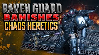 RAVEN GUARD PUNISHES HERETIC ASTARTES CHAOS  ASSAULT CLASS HOW TO WIN QUICK PVP 40K Spacemarine 2 [upl. by Rosemare]