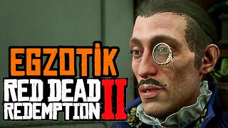 RED DEAD REDEMPTİON 2 ALGERNONUN TABANCASI VE EGZOTIK ŞAPKASI [upl. by Teerpnam]