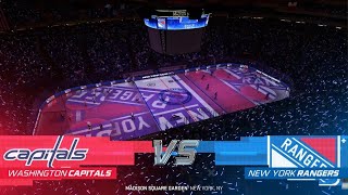 NHL 24 Stanley Cup Playoffs  R1 Games 5  Capitals  Rangers [upl. by Veta747]