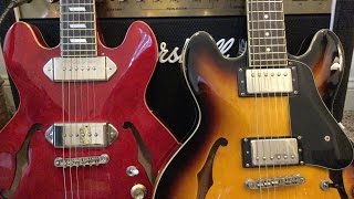 Epiphone Casino Coupe vs Epiphone ES339 Pro [upl. by Fattal]