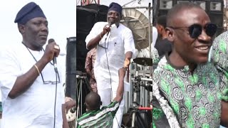 See How Muri Thunder Give Sir Shina Akanni Respect On Stage at Amititi Day Radio 2024 [upl. by Metsky168]