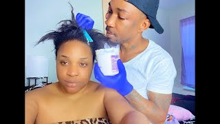 Watch My Boyfriend Perm My Hair [upl. by Daryl]