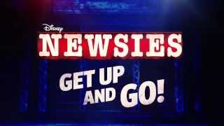 Disneys NEWSIES On Broadway  Get Up and Go [upl. by Rad]