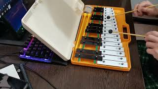 Glockenspiel  Angel AG 27K Music Class Harry Potter theme [upl. by Horn]