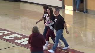 101124  Varsity Volleyball Senior night [upl. by Darius]