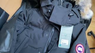 CANADA GOOSE PARKA JACKET UNBOXING [upl. by Field]