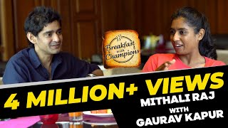 Mithali Raj  Breakfast with Champions  S5E12 [upl. by Amena395]