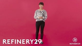 How To Tie Your Shoes Quickly  Split Second Styling Tips  Refinery29 [upl. by Inilahs]