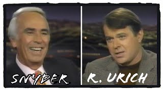 Robert Urich Late Late Show with Tom Snyder 1998 [upl. by Radley913]