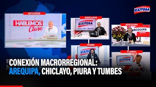 🔴🔵Conexión Macrorregional Intensas lluvias en Arequipa Chiclayo Piura y Tumbes [upl. by Ehctav]