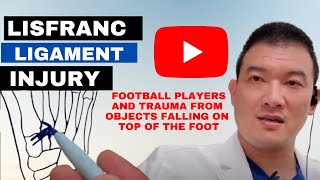 Lis Francs Ligament Injury discussion Dr Kevin Lam [upl. by Aneri283]