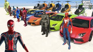 الأبطال الخارقين على القضبان دوامة قمع جسر SPIDERMAN on Motorcycle in Spiral Bridge ep4 [upl. by Renard]