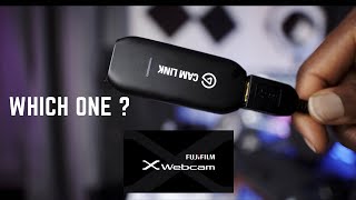 Camlink 4K or Fujifilm X Webcam setup and which one to use  SYPH3R [upl. by Ettenuj]