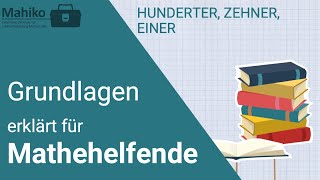 Hunderter Zehner Einer bis 1000 Klasse 3  Erklärvideo für Mathematik Unterrichtende [upl. by Gowrie]