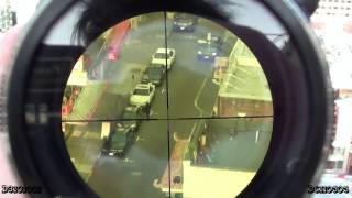 4x32 scope view helicopter backing pov [upl. by Ollayos]