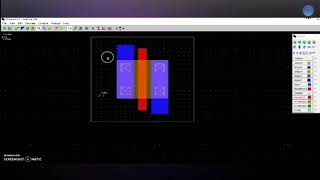 Course Mixed Signal Design  Inverter layout using Microwind [upl. by Haden73]