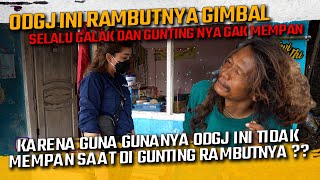 ODGJ INI RAMBUTNYA GIMBAL SAAT DI GUNTING GAK MEMPAN [upl. by Reamy240]