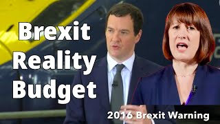 Brexit Budget Which Daren’t Mention Brexit [upl. by Carter]