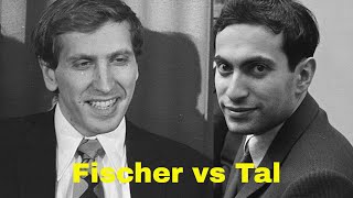 Absolutely Fantastic Chess Game Fischer vs Tal 1959 [upl. by Norted]