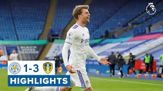 Leicester City 13 Leeds United  Bamford scores screamer  Premier League highlights [upl. by Kailey]