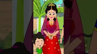 Aunts Wedding ceremony  English Cartoon  Moral Stories  PunToon shorts [upl. by Anived627]