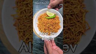 Crunchy Aloo Sev Bhujia Recipe Shorts [upl. by Gower]