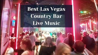 BEST COUNTRY BAR LAS VEGAS STRIP WITH LIVE MUSIC OLE RED [upl. by Luoar]