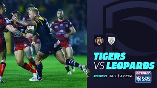 Highlights  Castleford Tigers v Leigh Leopards  2024 Betfred Super League Round 25 [upl. by Ree]