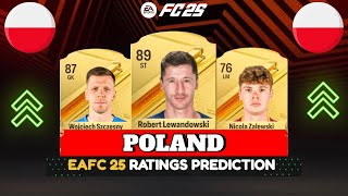 FIFA 25  POLAND UPGRADES amp DOWNGRADES PLAYER RATINGS EA FC 25 [upl. by Atirehc]