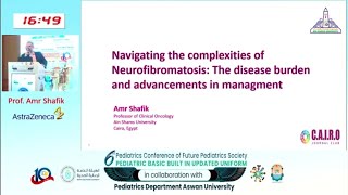 Navigating the complexities of Neurofibromatosis Prof Amr Shafik [upl. by Dressler]