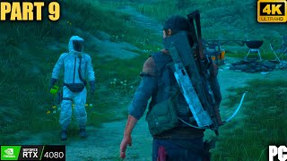 DAYS GONE Gameplay Part 9 1440p 60FPS ULTRA SETTING PC  No Commentary [upl. by Haikezeh]