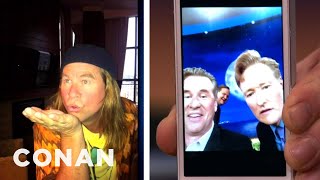 Val Kilmer Shows How To Take The Perfect Selfie  CONAN on TBS [upl. by Jaehne]