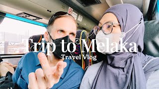 From Johor Bahru to Melaka by bus Malaysia vlog [upl. by Obellia]