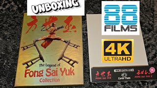 Jet Li Fong Sai Yuk 4K UHD Unboxing 88films [upl. by Feingold300]