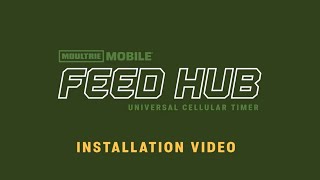 How To Install The Moultrie FEED HUB On Your Pro Hunter II and Directional Feeder Kits [upl. by Wagoner]