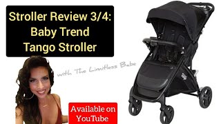 Stroller Comparison Series 34 Baby Trend Tango Stroller Review [upl. by Oz950]