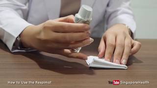 Asthma Inhalers How to use a Respimat [upl. by Danyluk192]