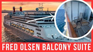 Fred Olsen Cruise Balcony Suite Tour amp Review [upl. by Annig438]