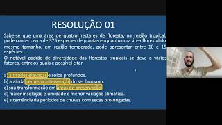 Resolvendo questões Vegetação e Domínios Morfoclimáticos [upl. by Hermes237]