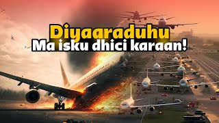 Maxay diyaaraduhu isugu dhici waayaan markay hawada duulayaan oo kala haga [upl. by Gregory979]