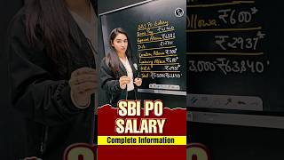 SBI PO Salary 💸 Full Details sbipo sbiposalary bankingwallah [upl. by Guimond538]