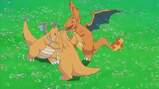 Charizard getting disrespected by Dragonites Charizard vs Dragonite [upl. by Eralc]